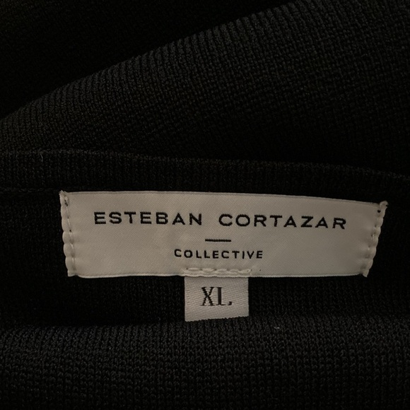Esteban Cortazar Collective, Contrast Sweater Dress. Size XL - Picture 10 of 12